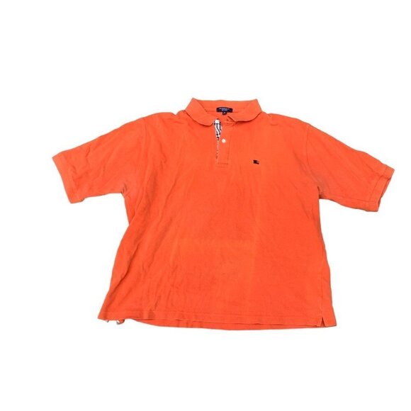 VINTAGE Burberry Shirt XXL Button Up Orange - Picture 2 of 4